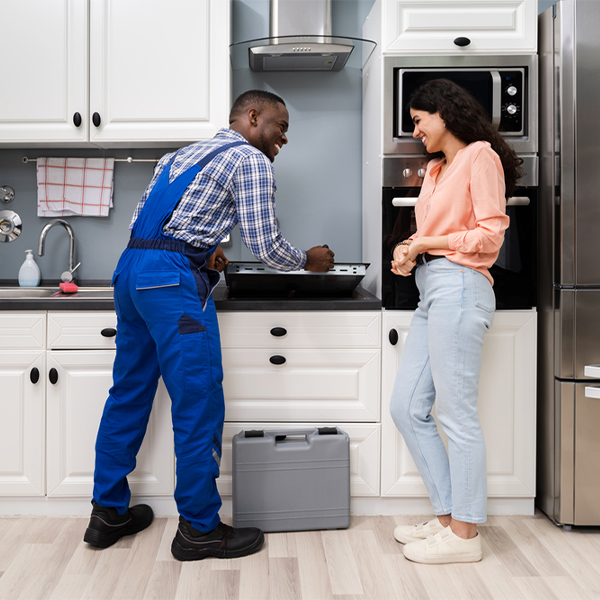 can you provide an estimate for cooktop repair before beginning any work in Princeton CA